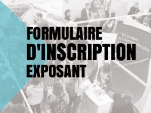 Accès au formulaire d'inscription exposant