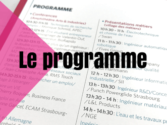 Le programme du Forum